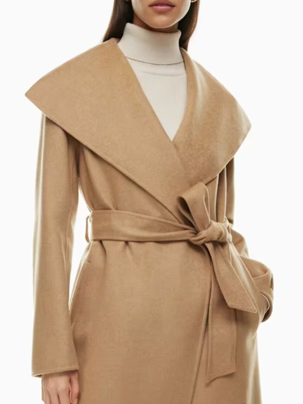 Ariztia BABATON Coat Nude/Brown